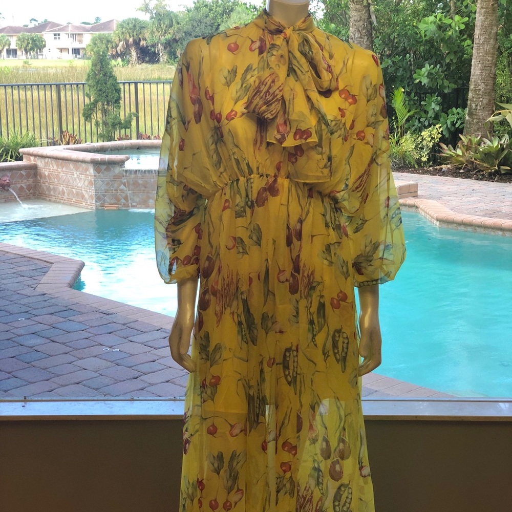 Retro Mod Sheer Dress - Picture 6 of 8